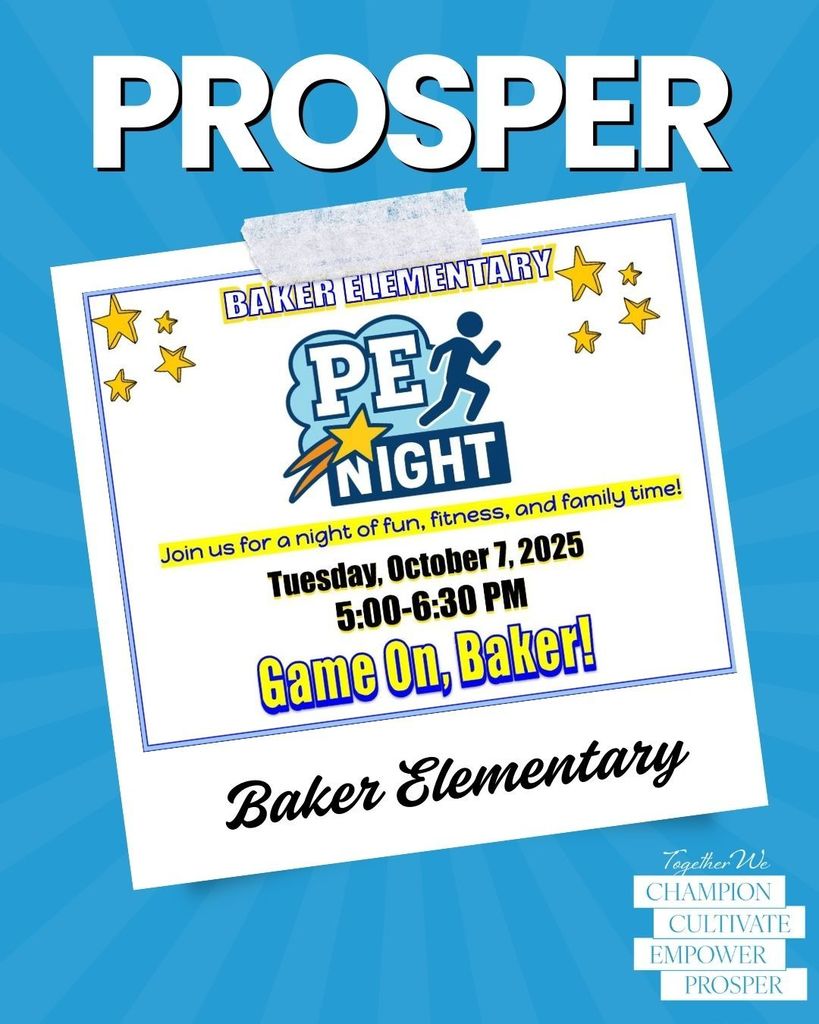 Baker Elementary PE Night