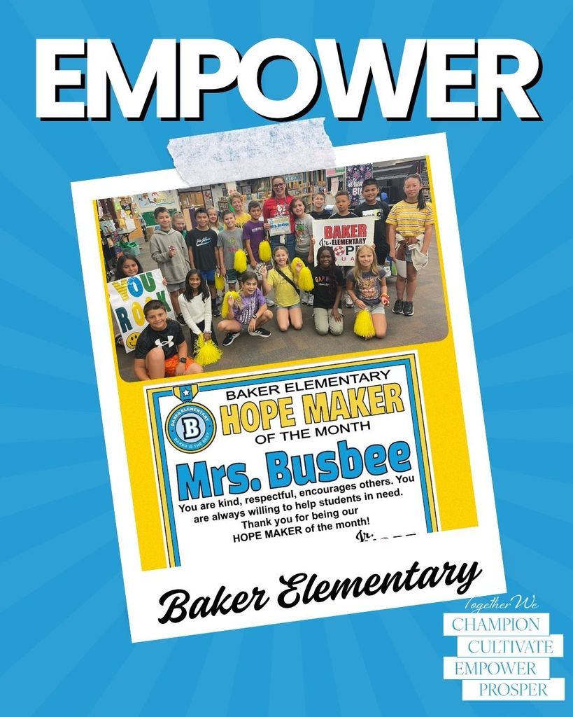 Baker September Hope Makers