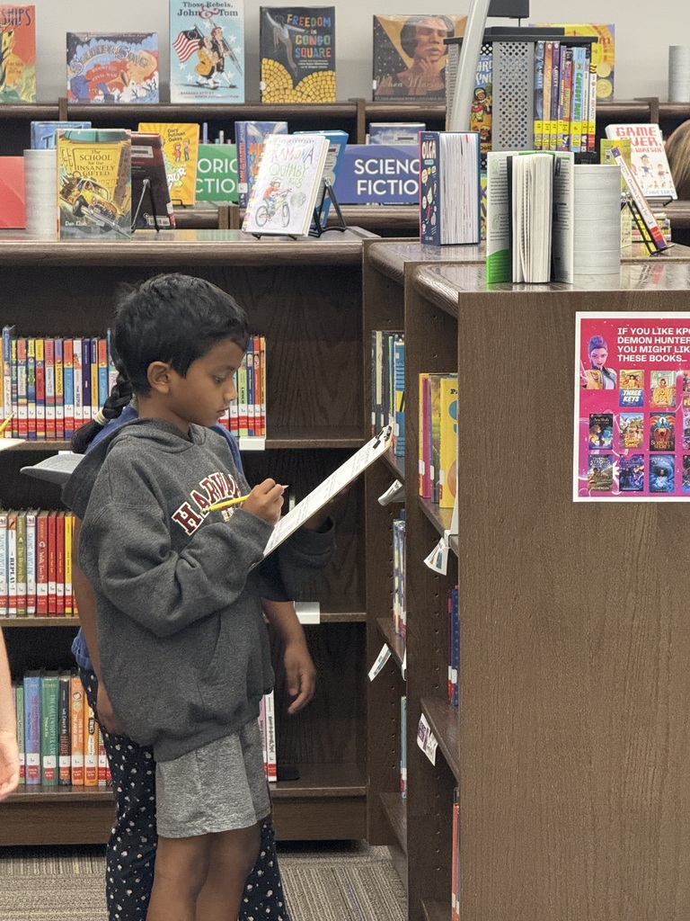Second Grade Library Scavenger Hunt