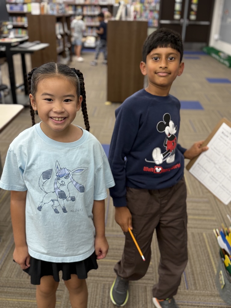 Second Grade Library Scavenger Hunt