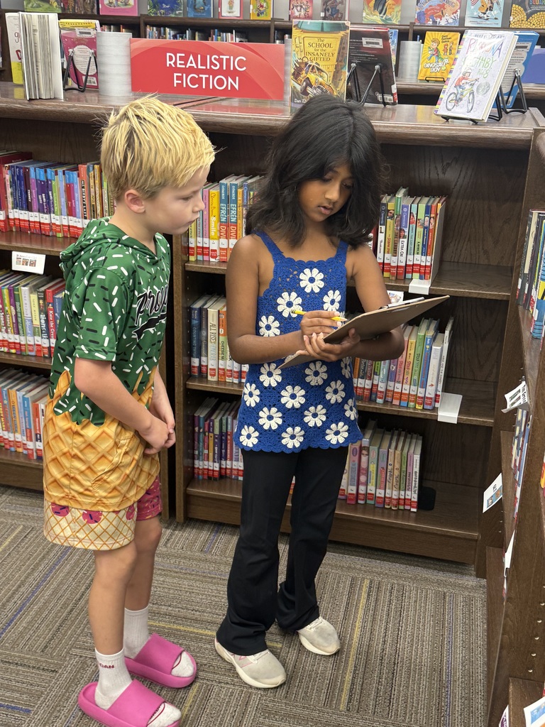Second Grade Library Scavenger Hunt