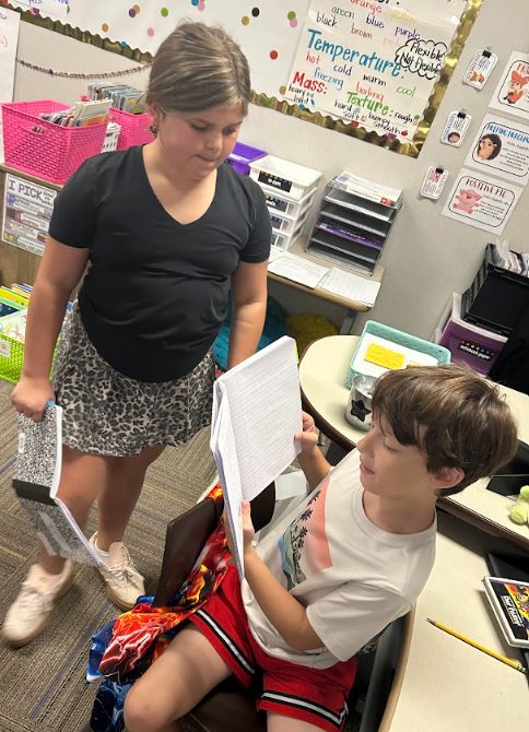 Third graders learned the importance of telling stories in sequential order. They shared their retellings at the end of readers workshop! 