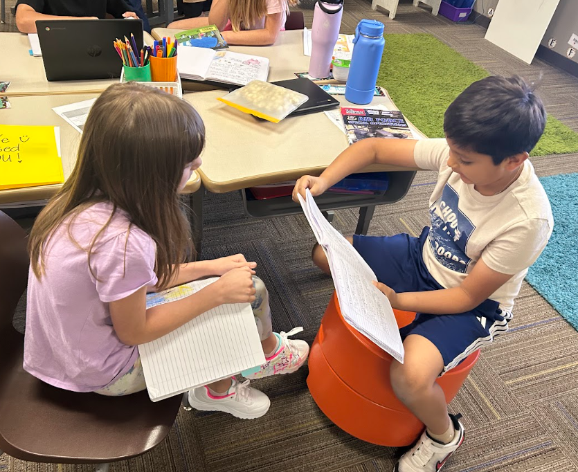 Third graders learned the importance of telling stories in sequential order. They shared their retellings at the end of readers workshop! 