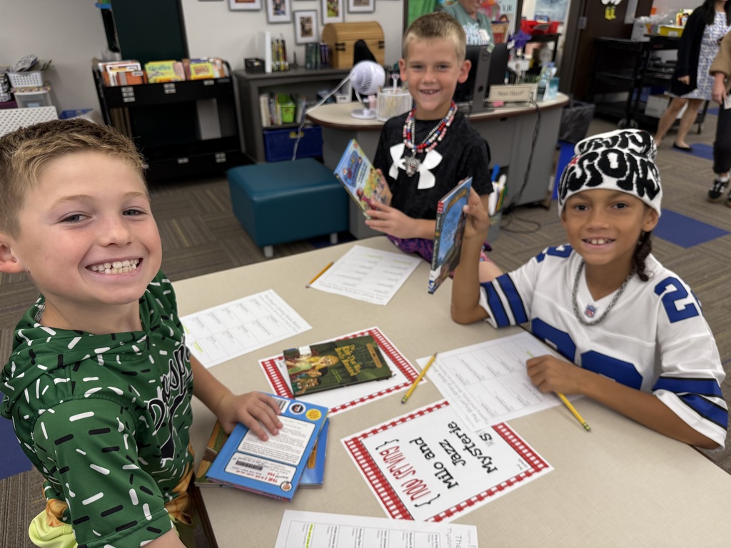 Third Grade Book Tasting