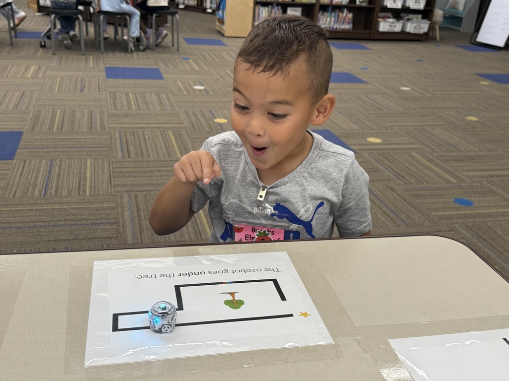 Kindergarten Ozobot Lesson