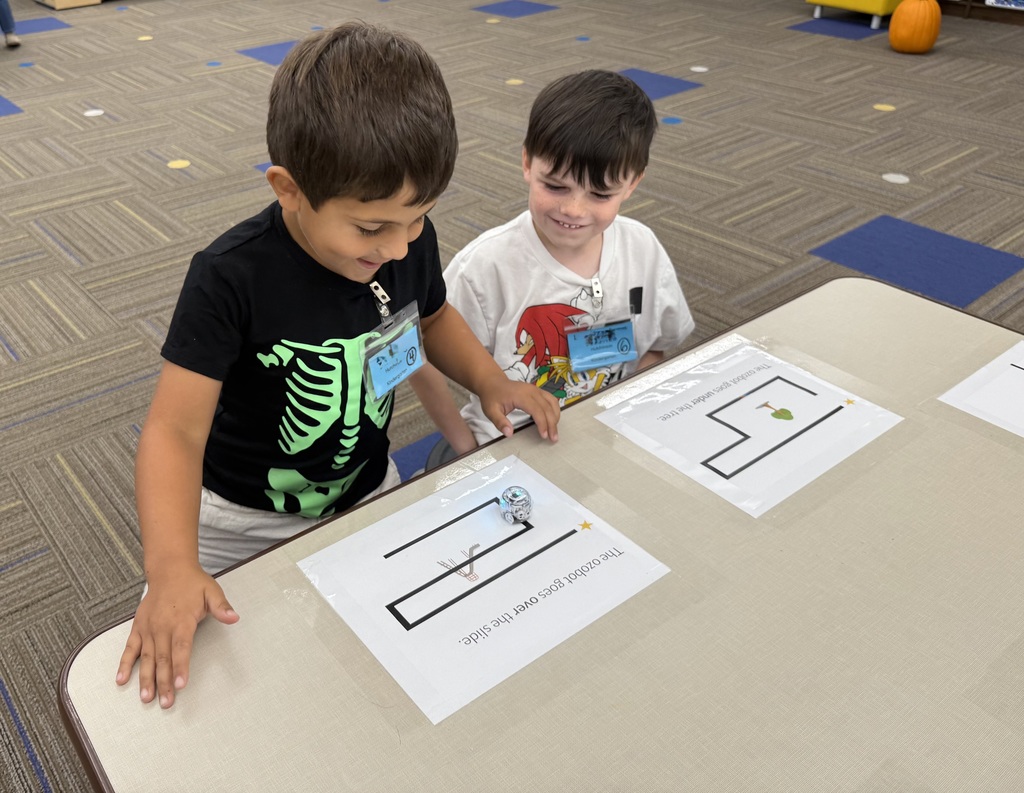Kindergarten Ozobot Lesson