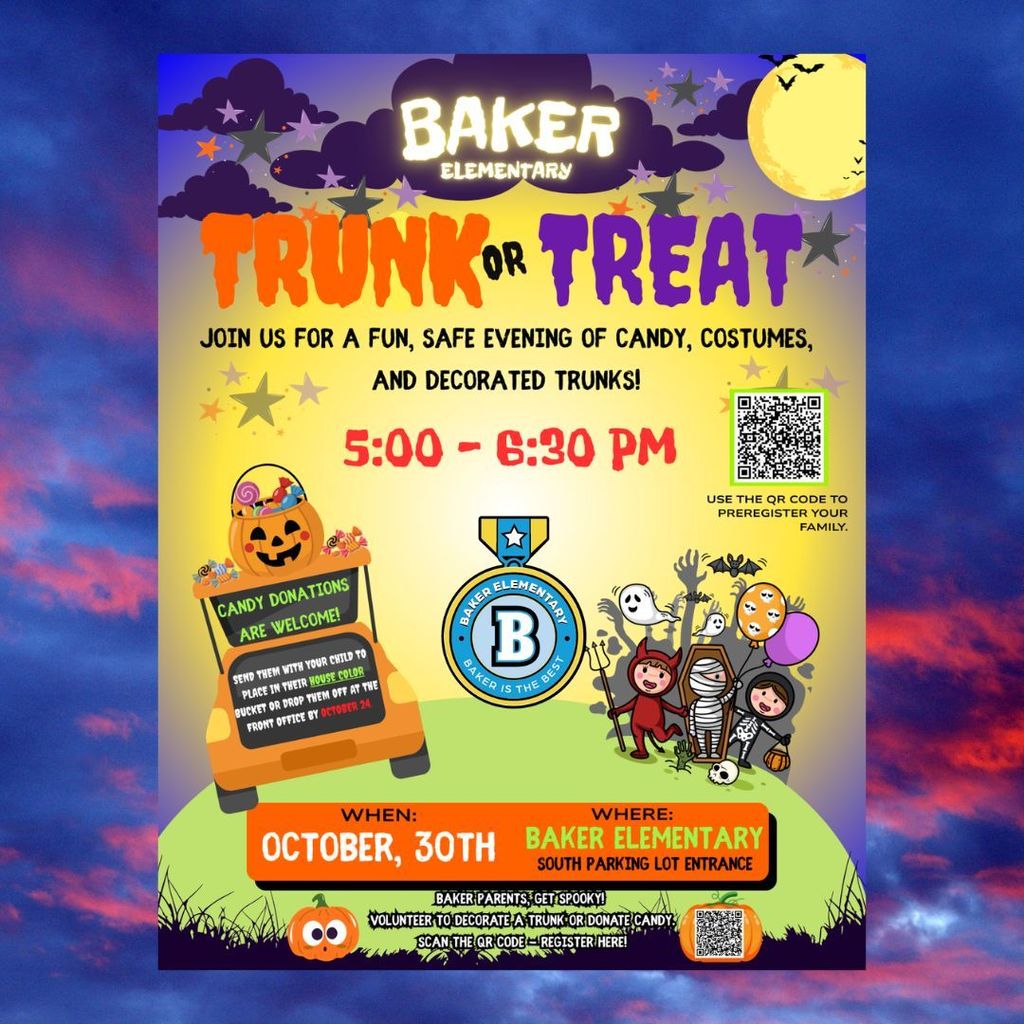 Baker Trunk or Treat