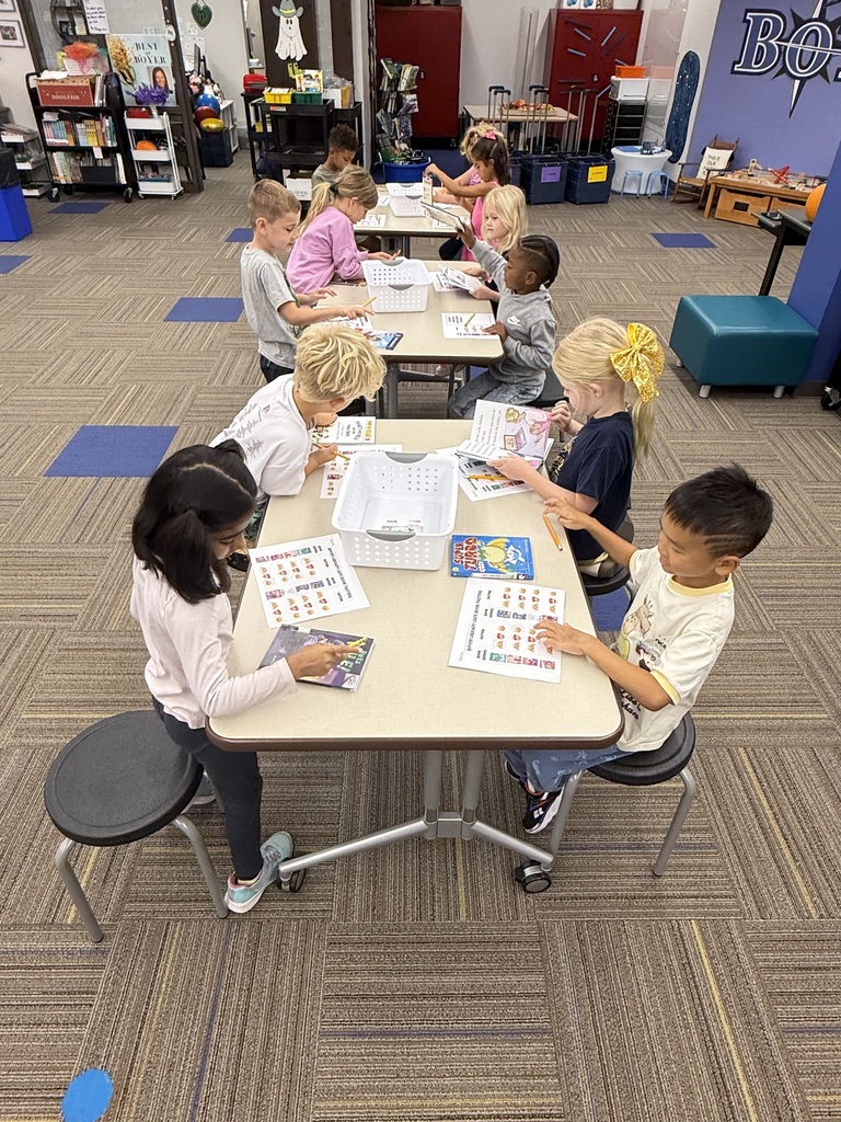 First Grade Book Tasting