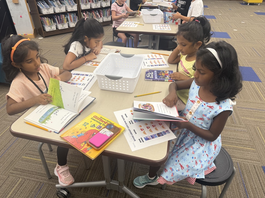 First Grade Book Tasting