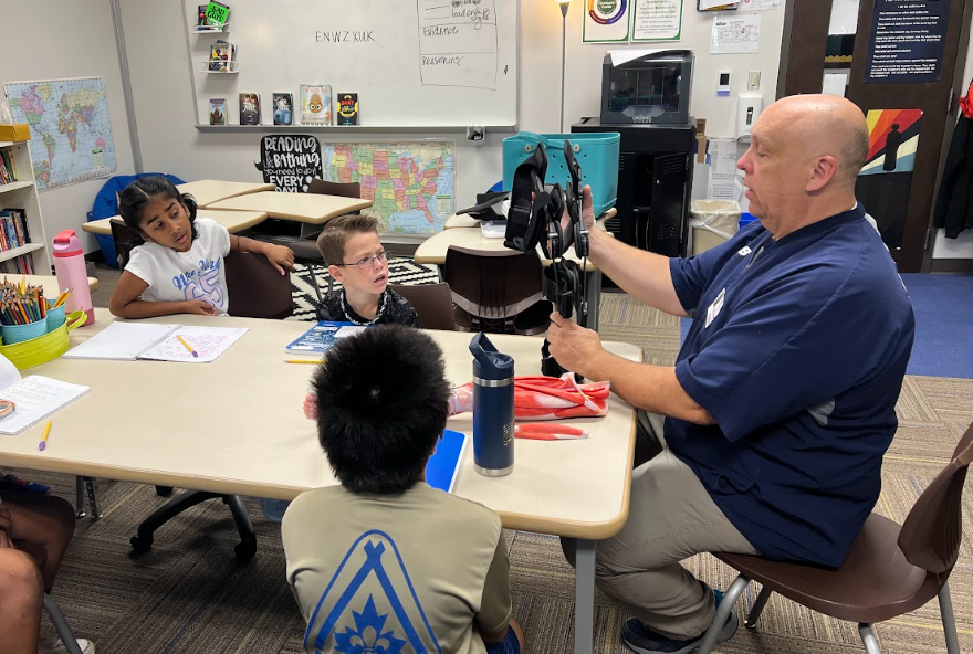 Second Grade Knee Brace Problem Solving.