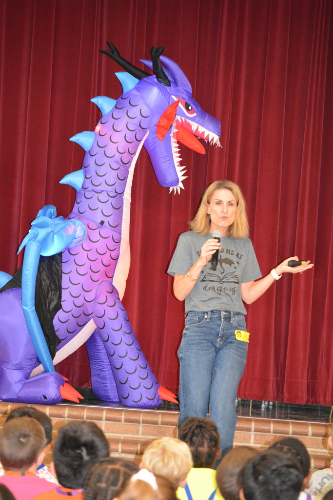 Baker Author Visit Mari Mancusi