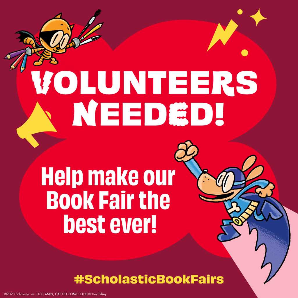Baker Scholastic Book Fair Volunteers