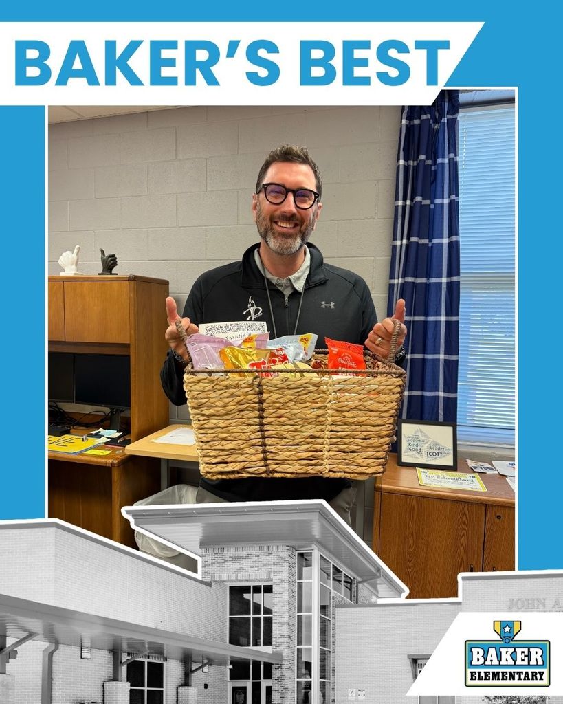 Baker Elementary Principal Appreciation Month