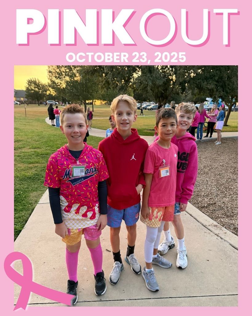 Baker Elementary Prosper Pink Out