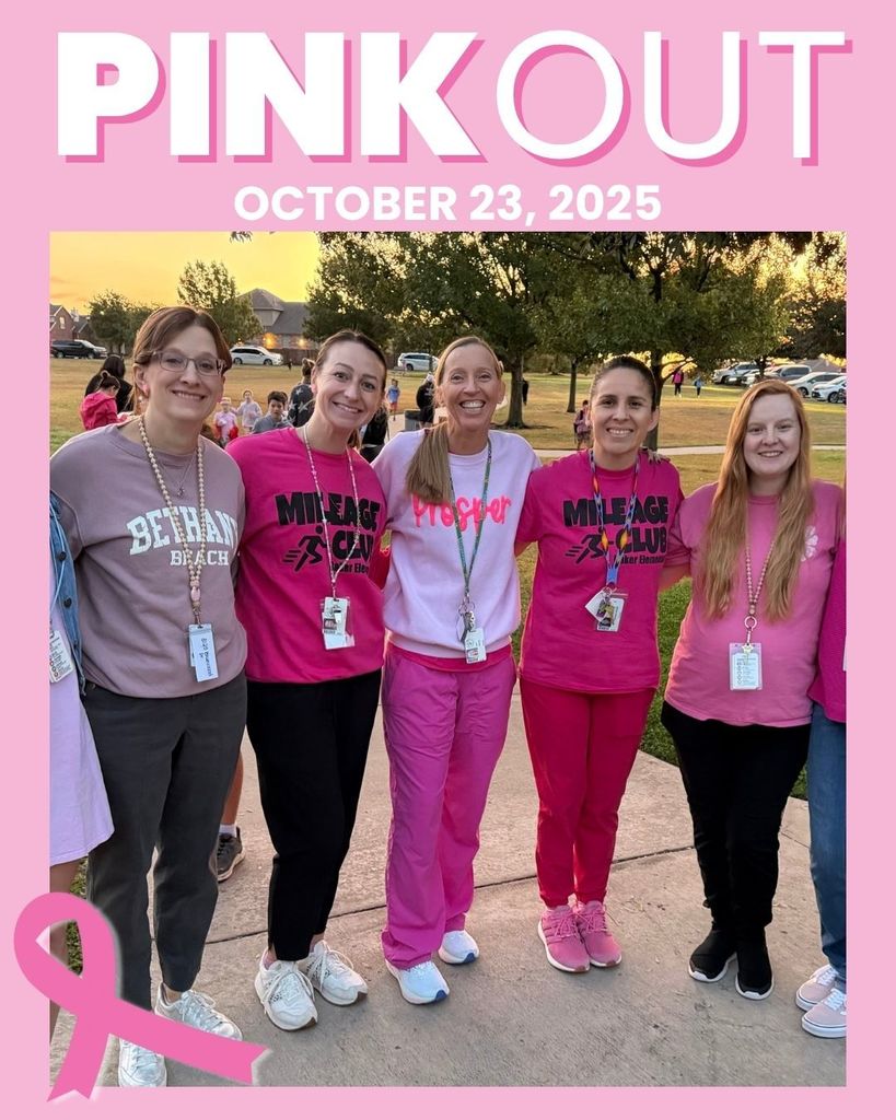 Baker Elementary Prosper Pink Out