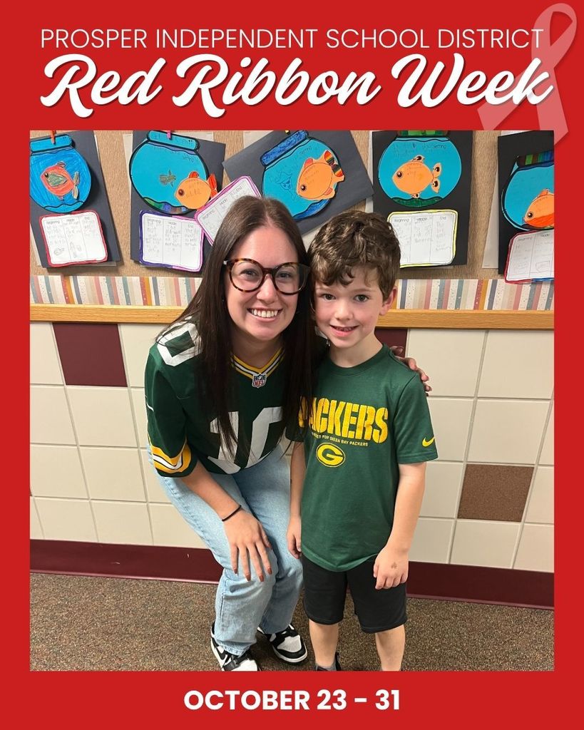 Baker Elementary Red Ribbon Week Day 1