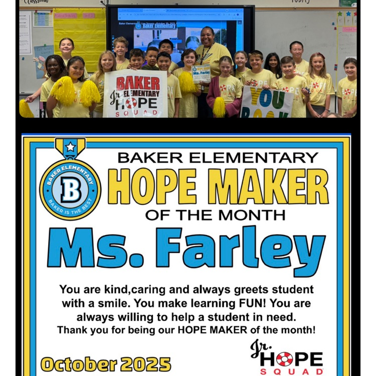 Baker November Hope Maker