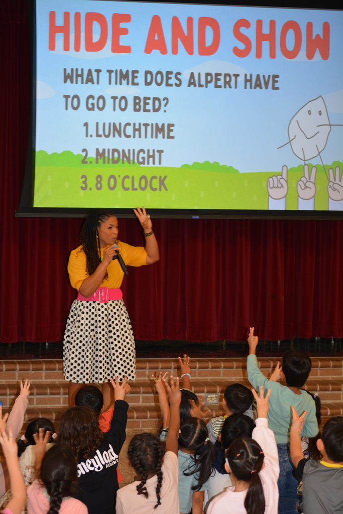 Baker Author Visit with LaNesha Tabb