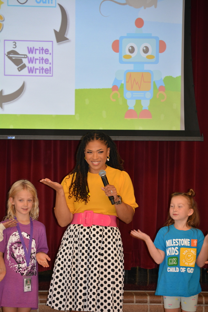 Baker Author Visit with LaNesha Tabb