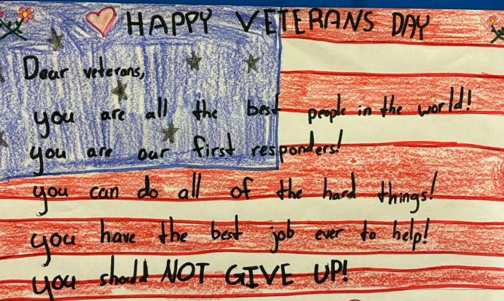 Baker Elementary Veterans Day Recognition