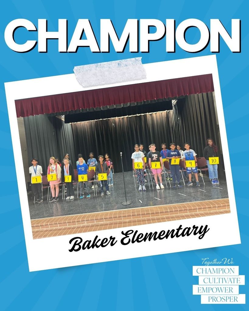 Baker Campus Spelling Bee
