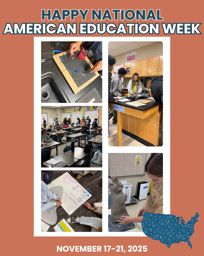 Photos from PHS for National American Education Week