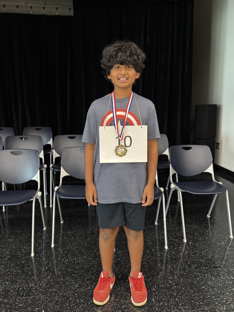 Boyer Elementary Spelling Bee Winner