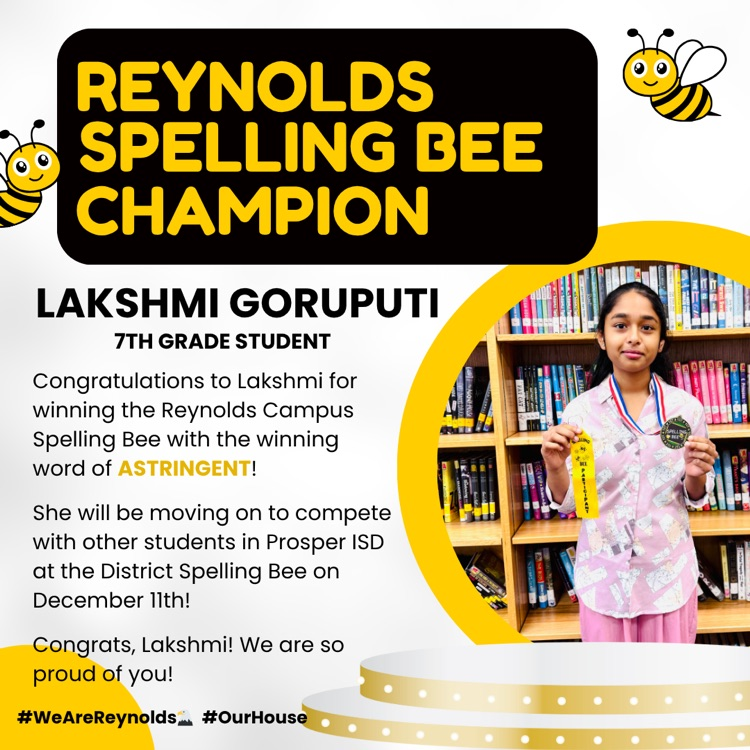 spelling bee champ picture