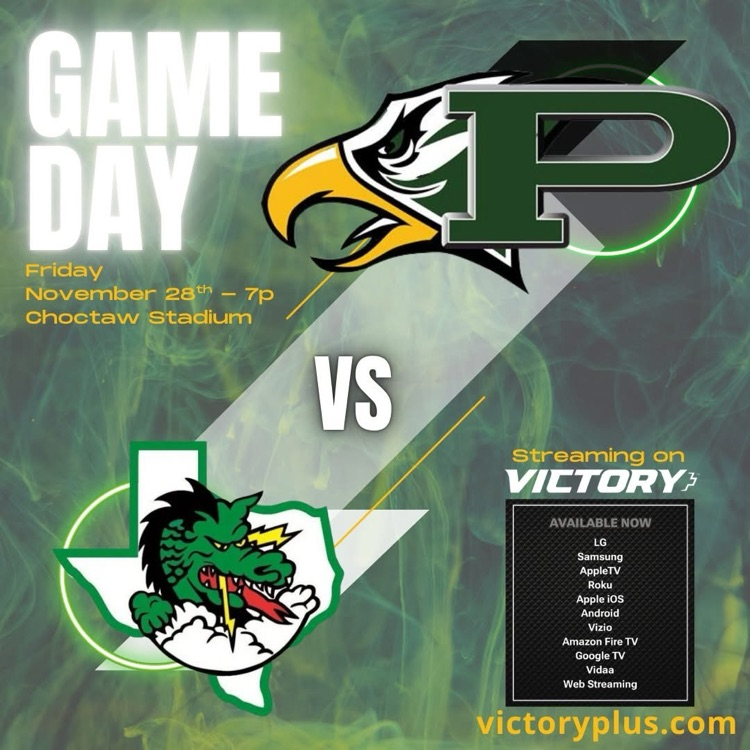 Game day information for watching Prosper vs Southlake Carroll on victoryplus.com