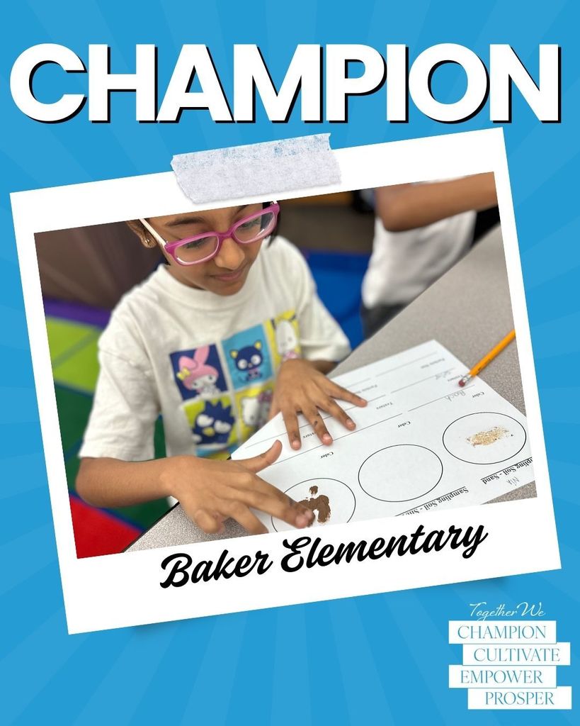 Baker Elementary 1st Grade Texas Wildlife Assoc. Soil Lesson