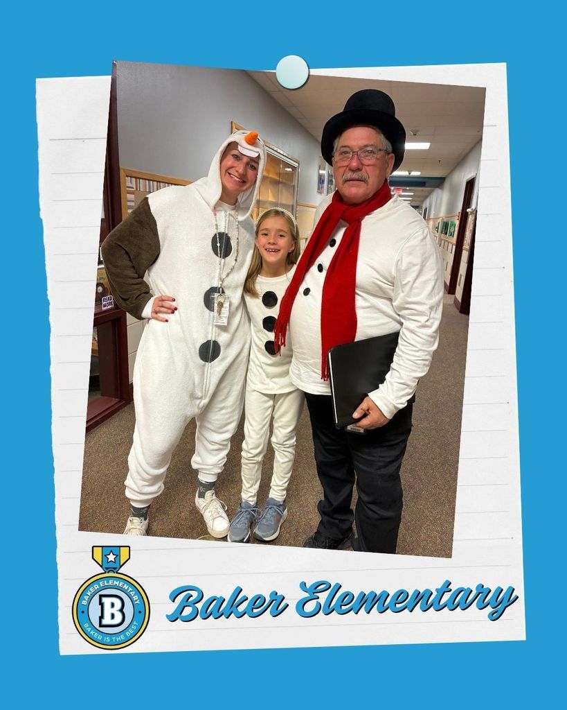 Baker 12 Dress up Days of Christmas