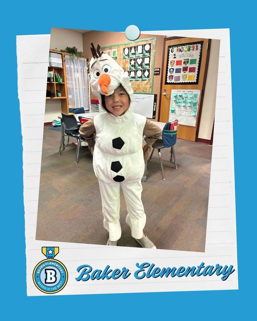 Baker 12 Dress up Days of Christmas