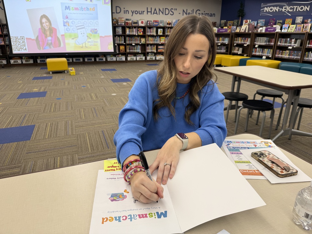 Mrs. Water's Author Visit