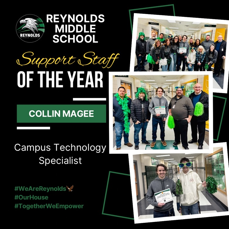 Collin Magee - support of the year