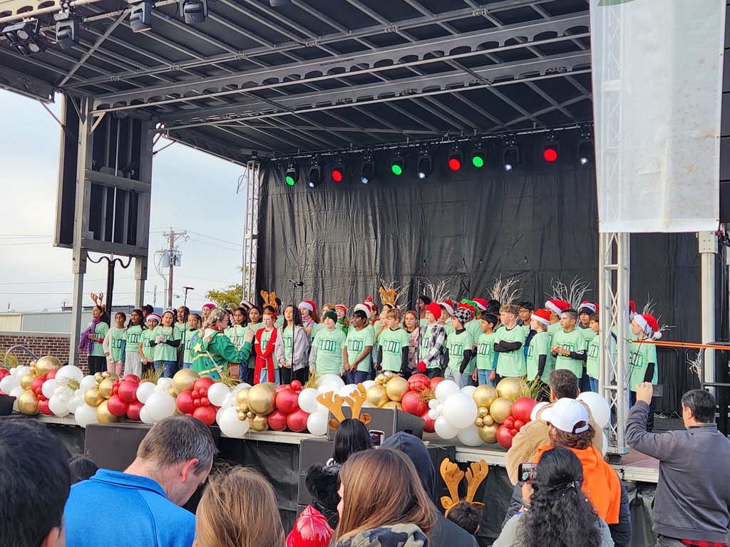 Boyer Choir at the at the Prosper Christmas festival