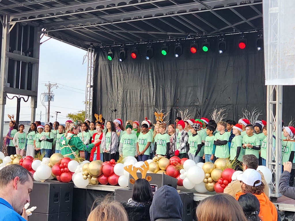 Boyer Choir at the at the Prosper Christmas festival