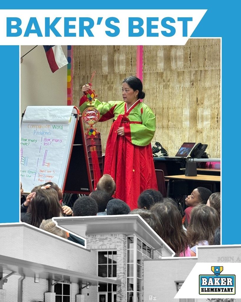 Baker Elementary Kindergarten Family Traditions