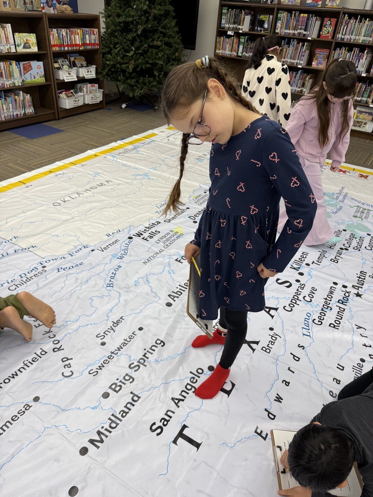 Second grade map lesson