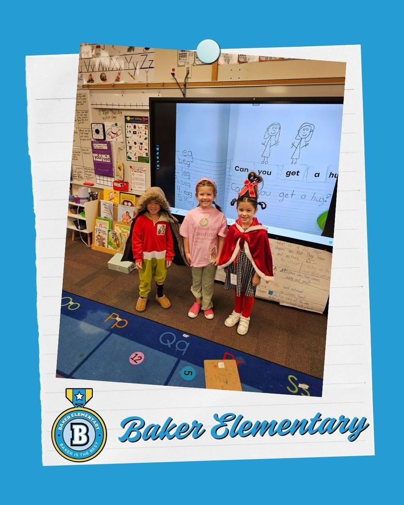 Baker Elementary Merry Grinchmas