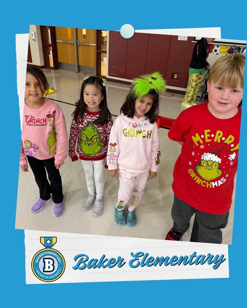 Baker Elementary Merry Grinchmas