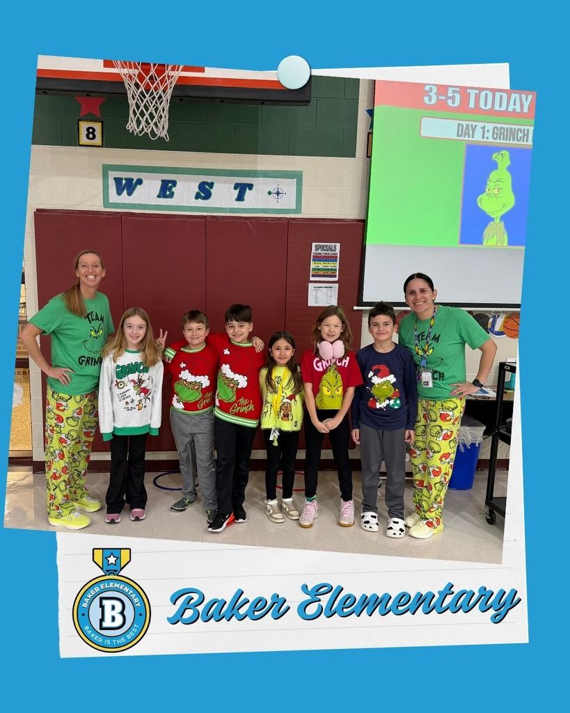 Baker Elementary Merry Grinchmas