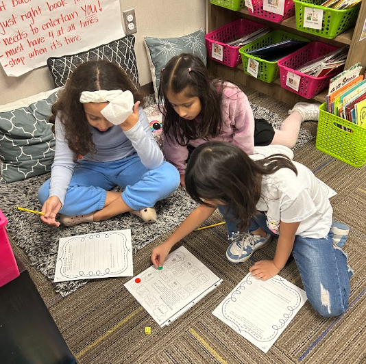 Third Grade Partner Phonics Work.