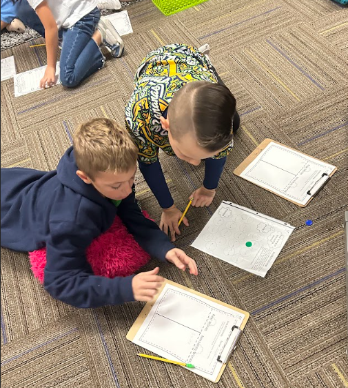 Third Grade Partner Phonics Work.