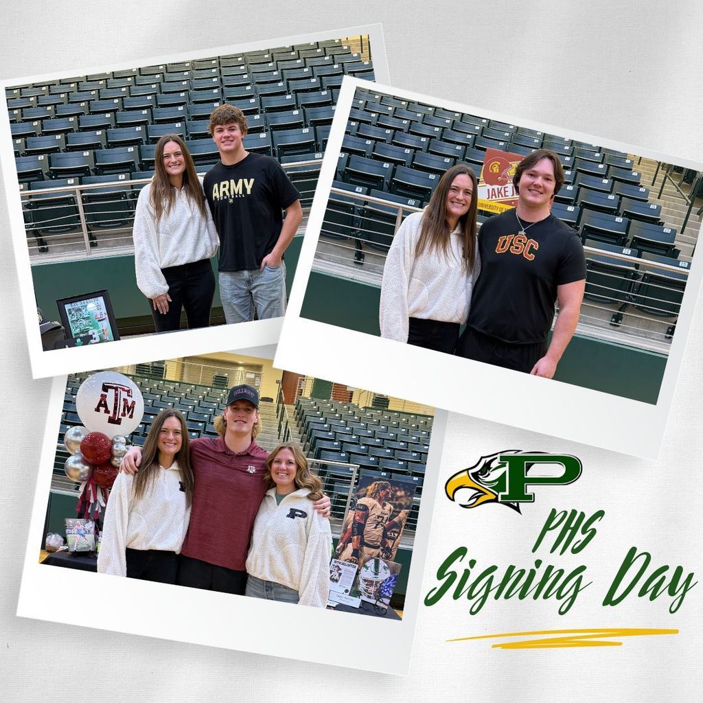 Signing Day Students