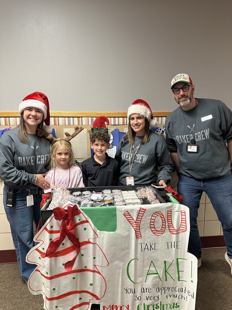 Baker Elementary Day 7 of 12 Days of Christmas Treats