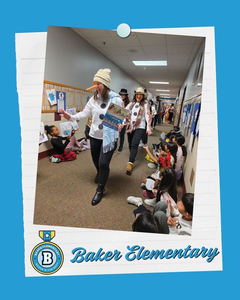 Baker Elementary Book Character Parade