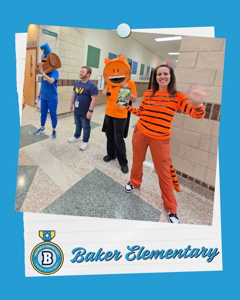 Baker Elementary Book Character Parade