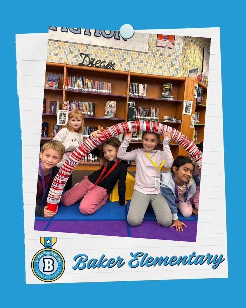 Baker exploring STEM with Maker Space in the Library