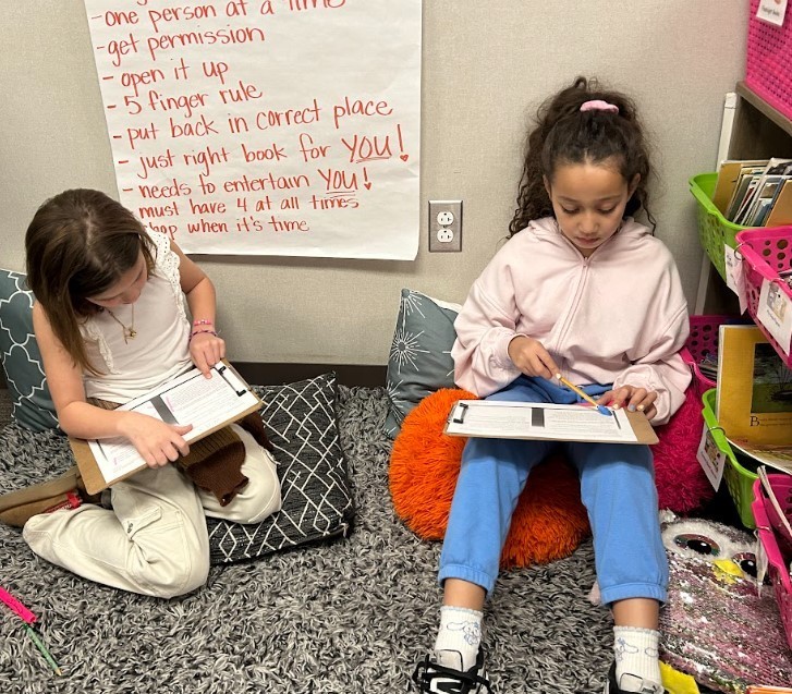 Third Graders Working on Argumentative Texts