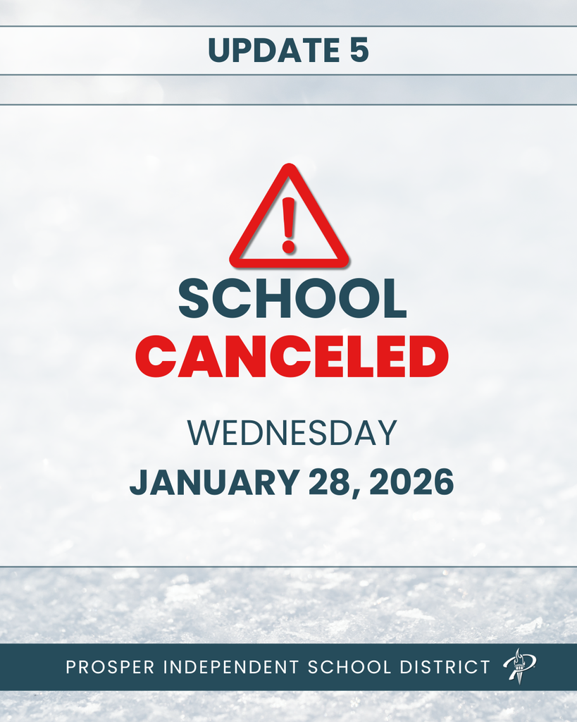 School Canceled Wednesday January 28, 2026